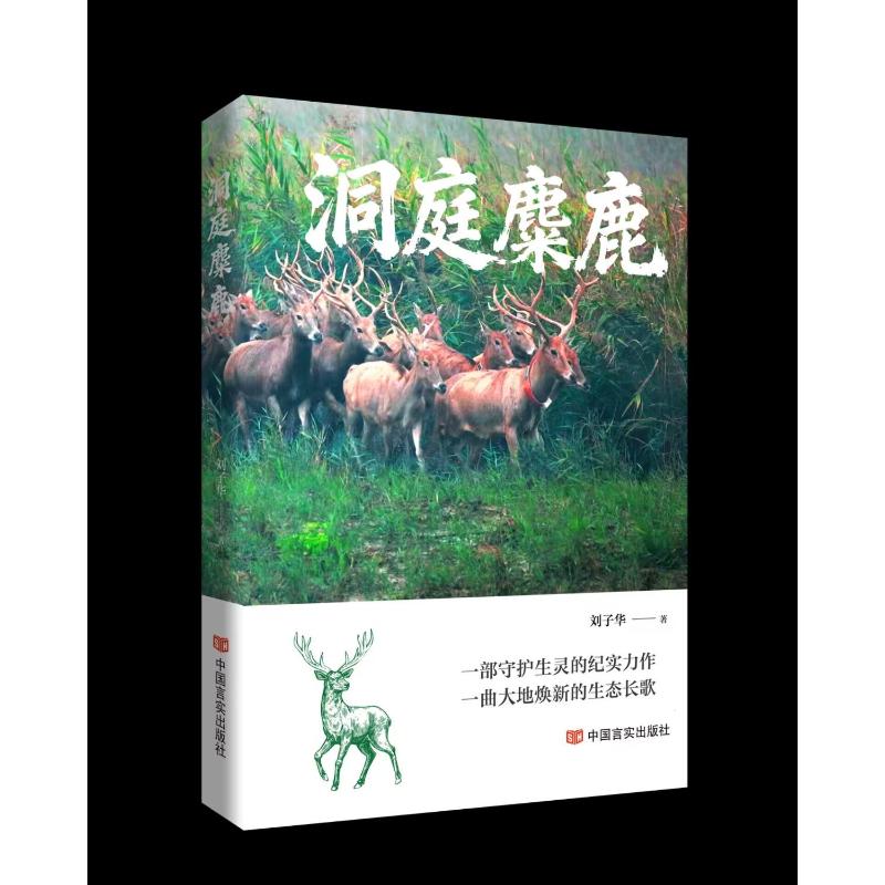 【官方正版】 洞庭麋鹿 刘子华著 中国言实出版社 9787517152910