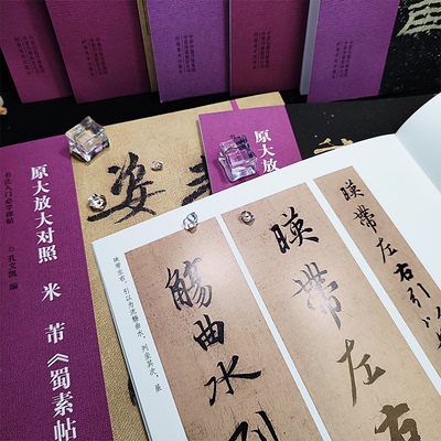 【官方正版】 米芾《蜀素帖》 9787540163389 孔文凯编 河南美术出版社