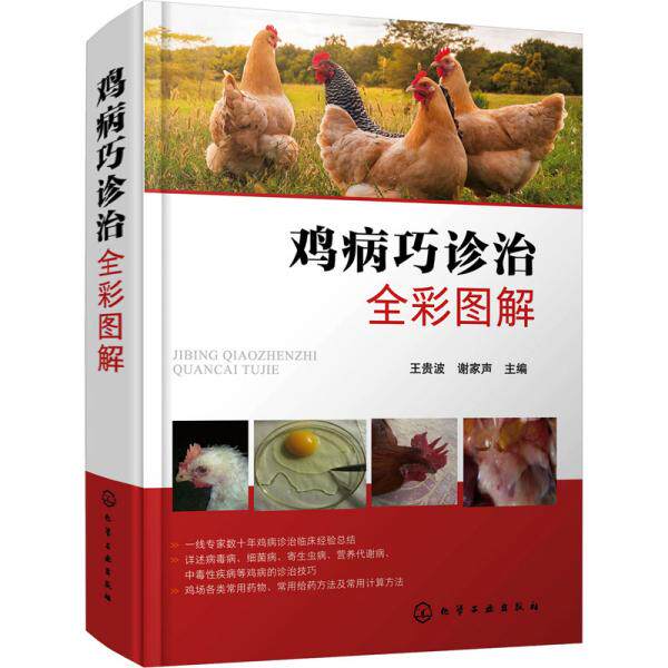 【官方正版】 鸡病巧诊治全彩图解 9787122378330 王贵波, 谢家声主编 化学工业出版社