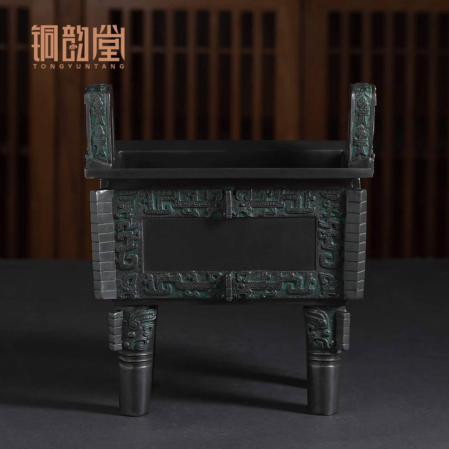 司母戊鼎铜摆件仿古青铜器三星堆