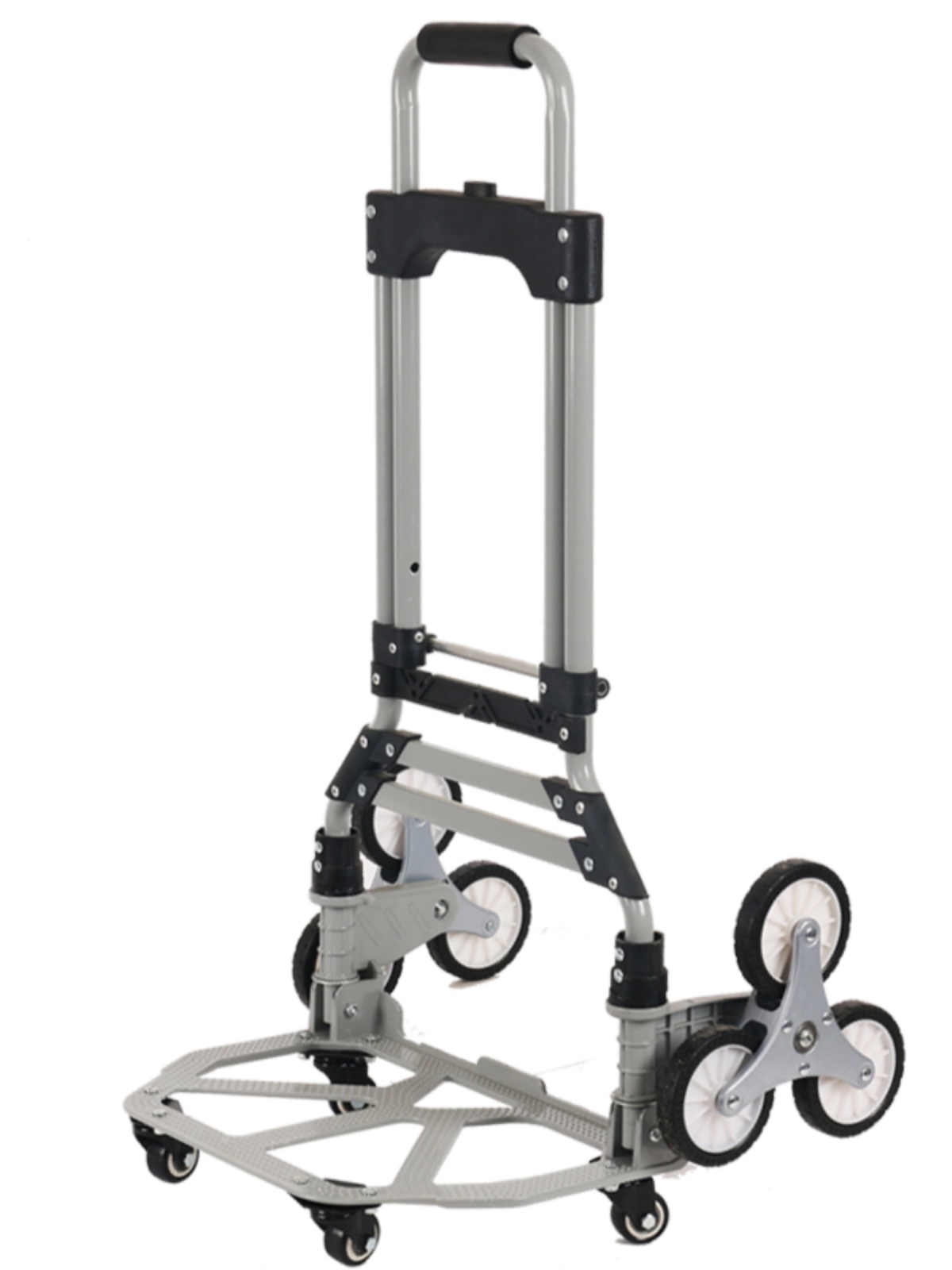 便携手拉车铝合金拉杆折叠行李车拖车载重王爬楼神器手推车拉货车