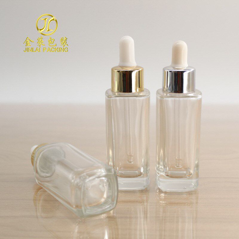 30ml The thickness of the bottom transparent square Oil Bottle high-grade Cosmetics Essence Stock solution Burette Glass Separate bottlingin the Packing, Commodity packing, Daily packaging category - from Buy2taobao.com to provide professional Taobao agent buy service