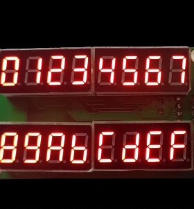 可定制TM1640数码管模块16位共阴极LED驱动控制芯片开源STM32代码