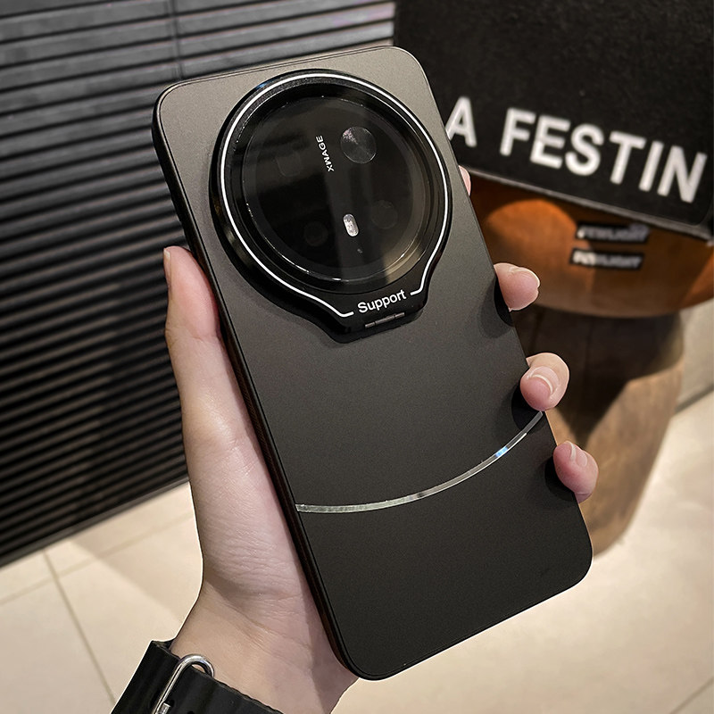 适用华为mate70pro手机壳华为mate60新款防摔镜头全包mt70pro+十隐形一体支架60pro镜头膜高级感男保护套散热