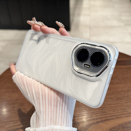 适用于荣耀400手机壳新款透明硅胶带镜头膜honer300ultra简约200/500高级感pro防摔100软套magic7/6简约X70