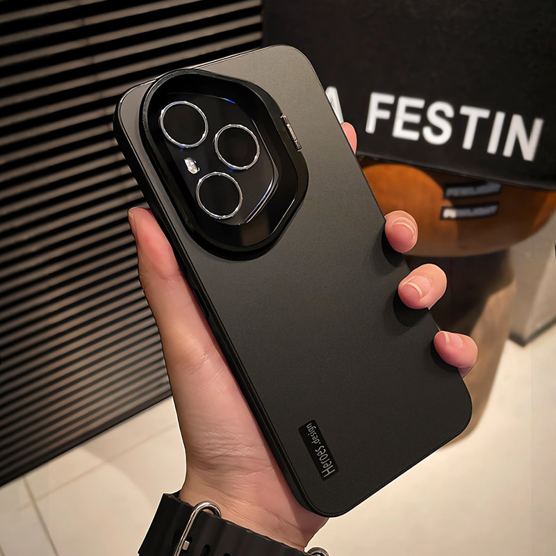 适用荣耀400pro手机保护壳新款300ultra防摔全包镜头膜200隐形支架磨砂荣耀100防滑高级感90pro专用保护套男
