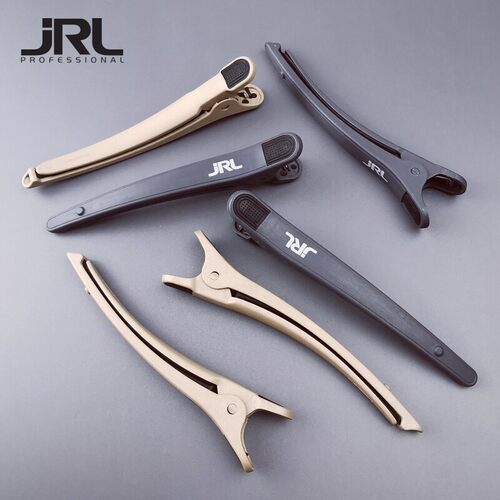 新品JRL专业发型师美发无痕夹子发夹盘发烫染分区定位防滑鸭嘴夹