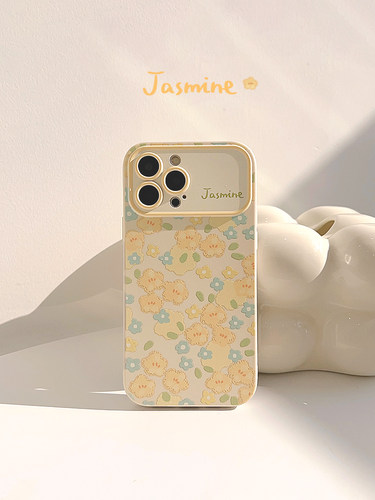 秋日ins清新花朵小碎花适用17苹果14ProMax手机壳iPhone13全包15新款16Pro软13Promax保护套14文艺XR防摔XS女