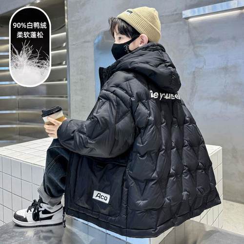 儿童羽绒服冬季加厚外套