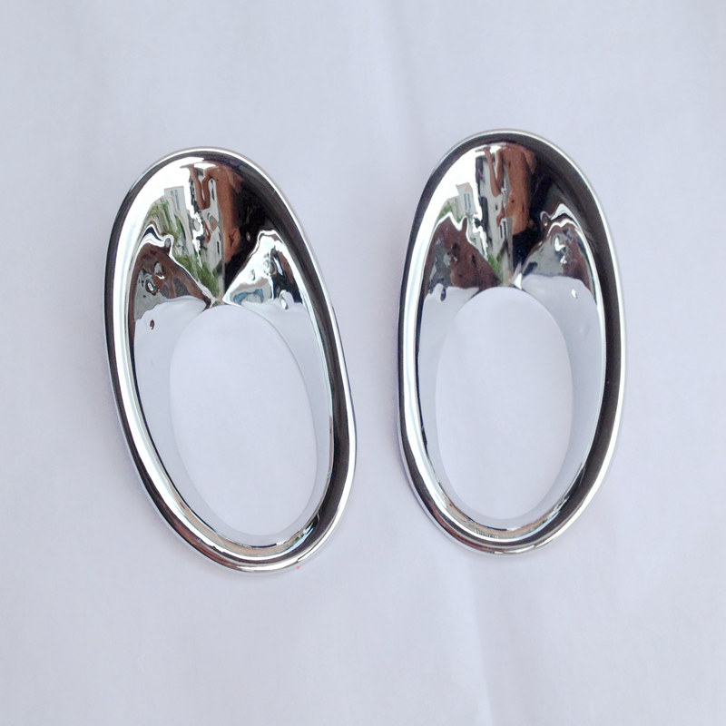 09-14款奥德赛改装前雾灯框亮条