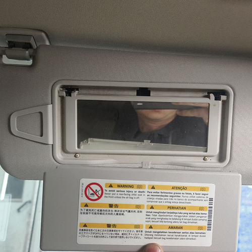 适用奔驰E级遮阳板化妆镜E180E200E260E300CLS320镜子350W212w218