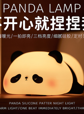 元旦新年生日礼物女生跨年送女友朋友男生女孩子实用的熊猫小夜灯