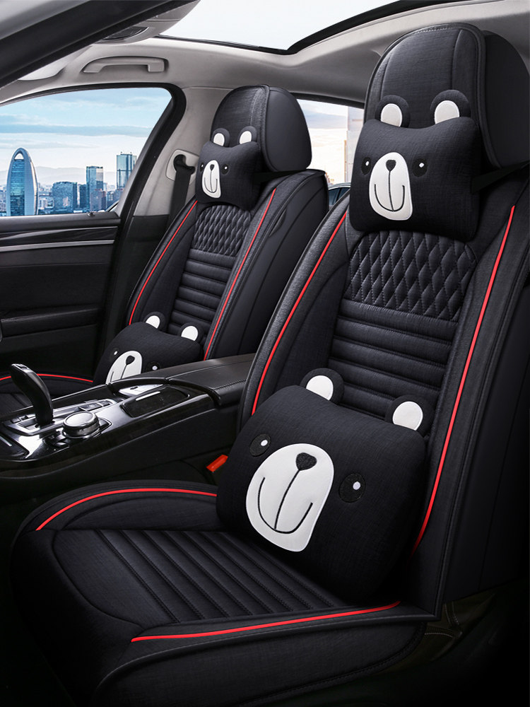 汽车坐垫四季通用新款夏季全包座椅套亚麻布艺小车座垫全包围座套,汽车用品/电子/清洗/改装,专车专用座套/座垫,淘宝优惠券,粉丝福利购,淘宝优惠卷