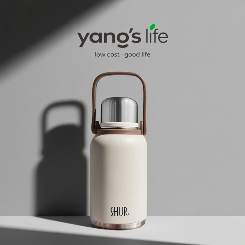 SHUR保温杯男女316L不锈钢新款大容量便携旅行保温壶外出,餐饮具,保冷/保温杯,淘宝优惠券,粉丝福利购,淘宝优惠卷