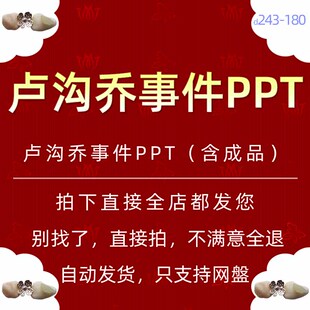 卢沟桥事件卢沟桥事件七七事变中国近代历史故事爱国教育抗日抗战