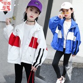 儿童装 洋气薄款 小女孩防风衣 女童春秋外套2019新款 潮衣中大童秋季