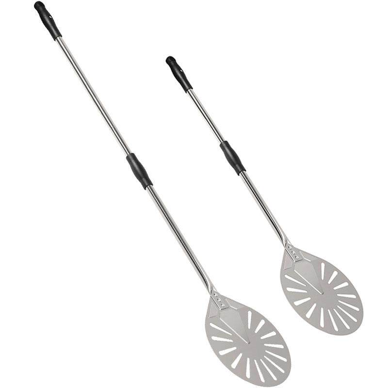 0.95/1.4米冲孔欧包铲不锈钢9英寸翻转铲披萨转移铲pizza peel