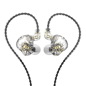 TRN MT1动圈耳机低音炮小巧运动带麦入耳式女生通用手机K歌直播