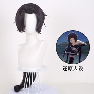 梅花十一长款 动漫假发玫瑰网造型头发cos假发毛娘用发 刺客 漫宝