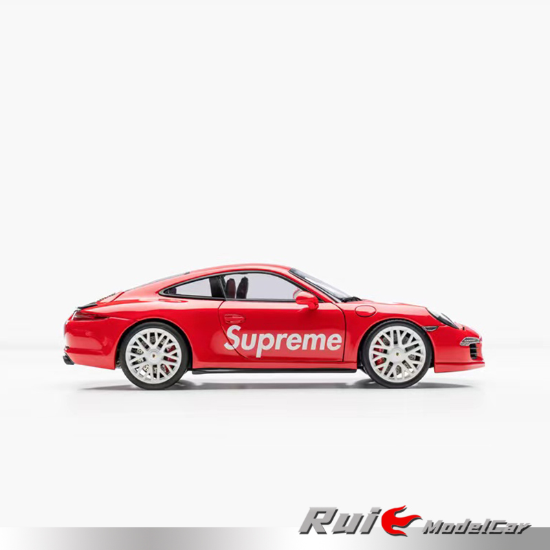 特价1:18 NSL保葆时捷911 991 GTS Coupe Superme涂装仿真汽车模