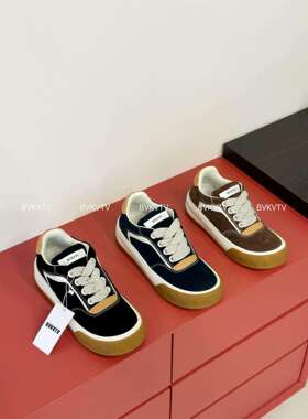 ELEVEN轻松get时尚造型感～26s新款厚底拼色饼干鞋运动鞋 情侣款