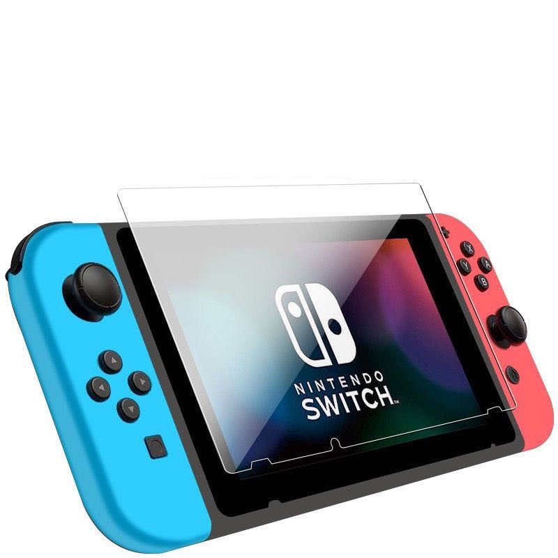 适用于switch钢化膜全屏覆盖Switch lite蓝光保护膜NS高清防指纹 电玩/配件/游戏/攻略 switch钢化膜 原图主图