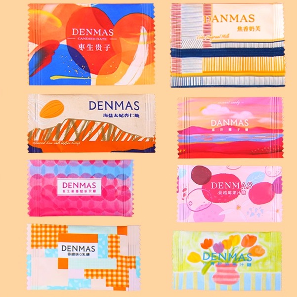 英国丹玛仕系列混合糖果8种*10颗共80颗散装混装结婚喜糖婚礼桌糖
