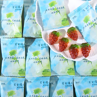 Bear Bird熊咪啾维C葡萄味软糖葡萄造型橡皮糖儿童休闲小零食糖果