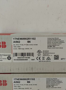 AI562 1TNE968902R1102 abb模块DC562全新原装拍前请询价
