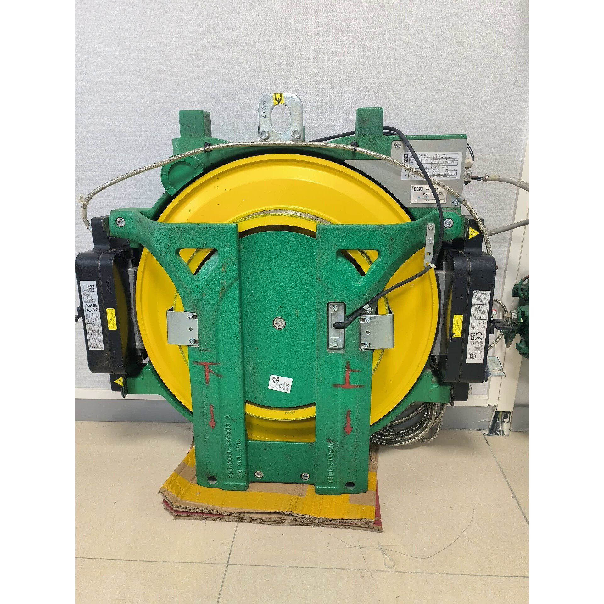 通力nmx11曳引机 km51015154v000额定功率5全新原装拍前请询价