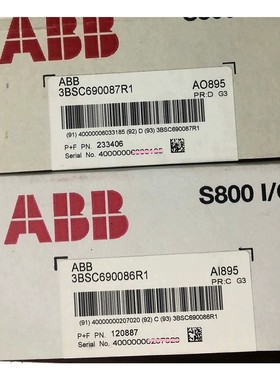 全新原装未开封ABB模块 AI895 3BSC690086R全新原装拍前请询价