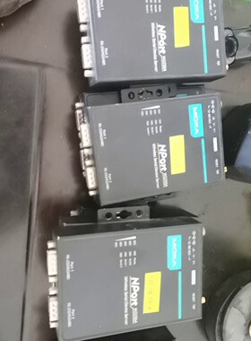 moxa Nport W2250A双串口无线串口服务器全新原装拍前请询价