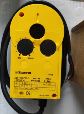 Sauter 索特风阀执行器 ASM114SF132全新原装拍前请询价