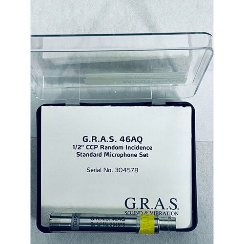 GRAS 46AQ 1/2''随机扩散入射场 麦克风 全新SN 403578全新原装拍