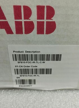 ABB火检探头SF810ABB放大器 FAU810模块带底拍前请询价
