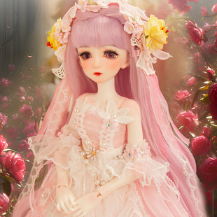 多丽丝娃娃bjd正版正品人偶素体玩偶手办四分仿真原装45厘米CM