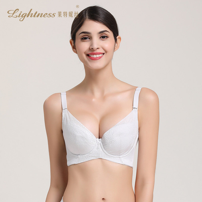 Lightness/莱特妮丝7/8全罩杯蝶形聚拢保养型短文胸内衣女F1409