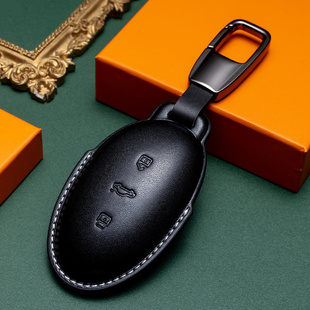 适用飞凡R7钥匙套24款F7 ER6专用汽车真皮锁匙包保护壳扣男士高档