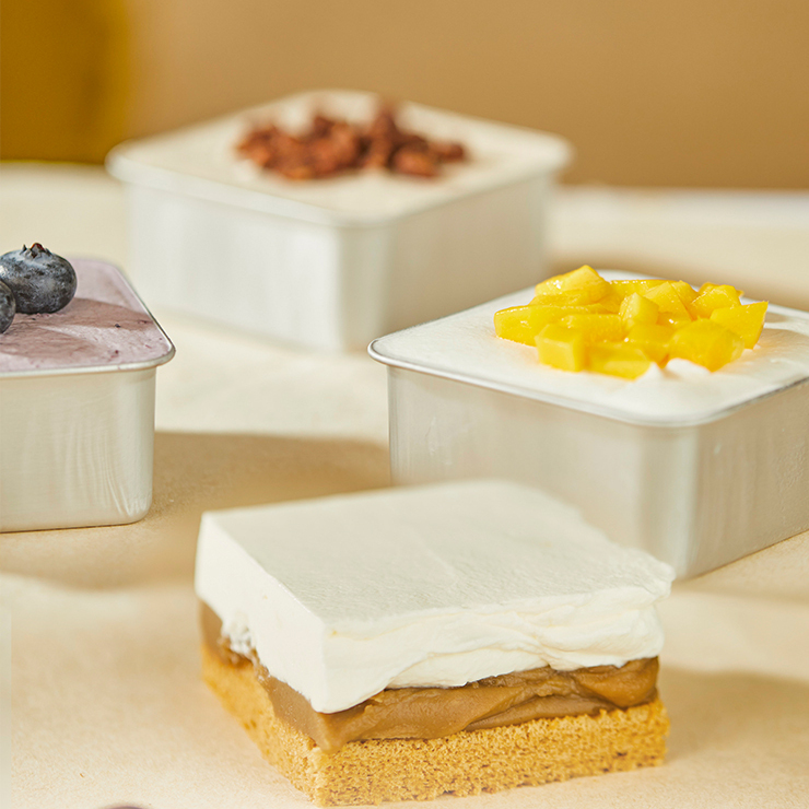 21cake芒果蓝莓臻巧动物奶油小蛋糕罐子蛋糕盒子蛋糕网红零食甜品