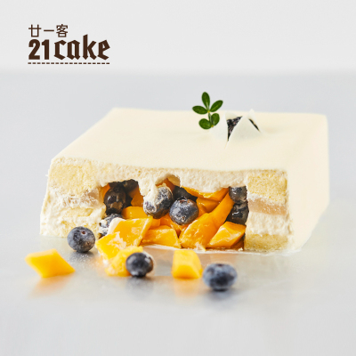 21cake慕斯水果蛋糕同城配送