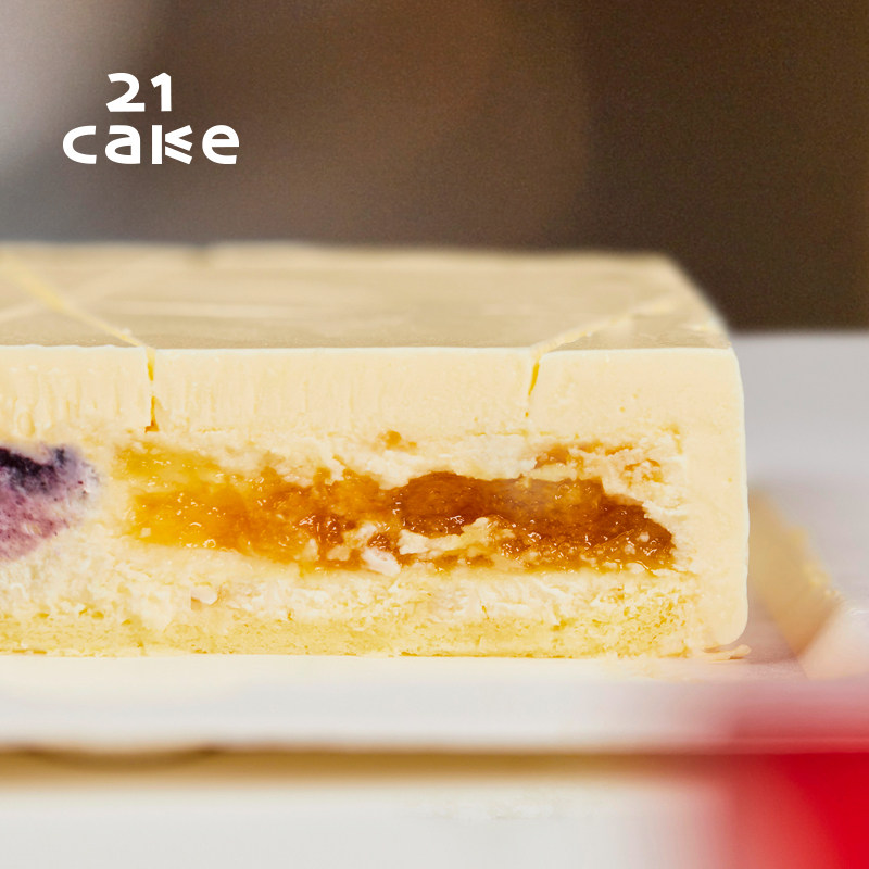 21cake冻慕斯与焗芝士乳酪鲜奶送礼儿童蛋糕约会生日蛋糕同城配送