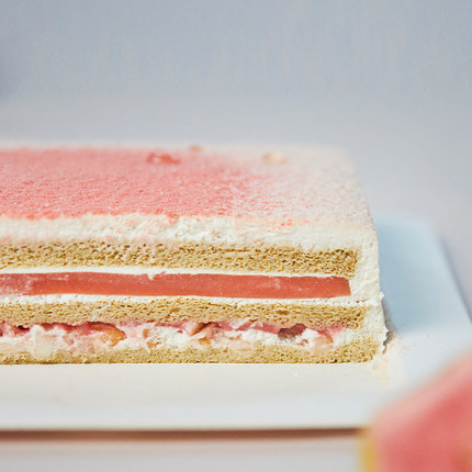 21cake茉莉芭乐生日蛋糕同城配送北京上海下午茶水果动物奶油蛋糕