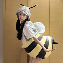 万圣节cosplay服装成人衣服女服饰蜜蜂装饰装扮搞怪装备角色扮演