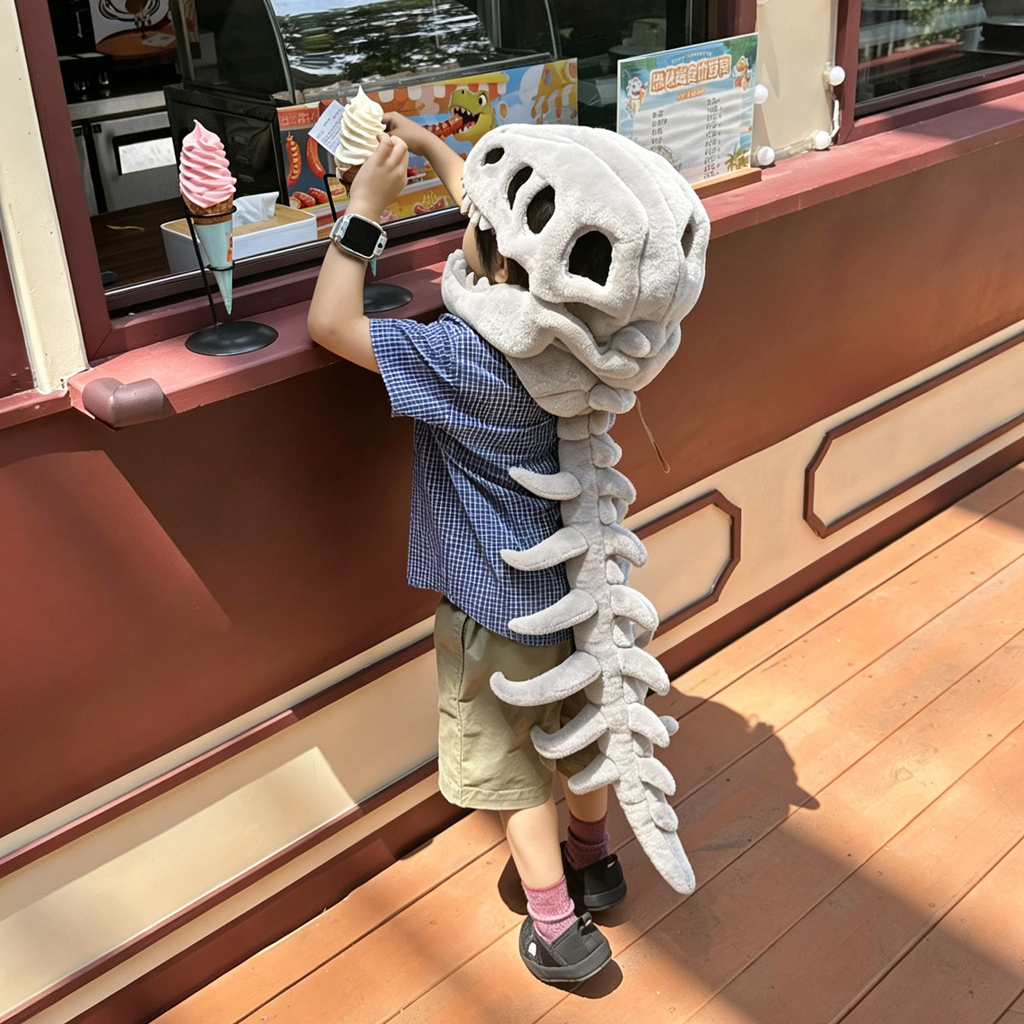 万圣节儿童服装恐龙衣服男童装扮cos服搞怪角色扮演服饰装饰衣服图片