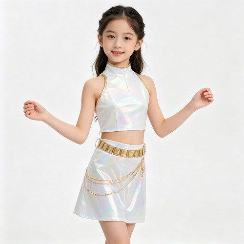 万圣节儿童服装kpop猎魔女团装扮衣服女童角色扮演服饰cos服2026
