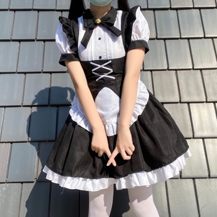 女仆服装万圣节成人cosplay哥特风可爱制服装扮活动角色扮演佣人