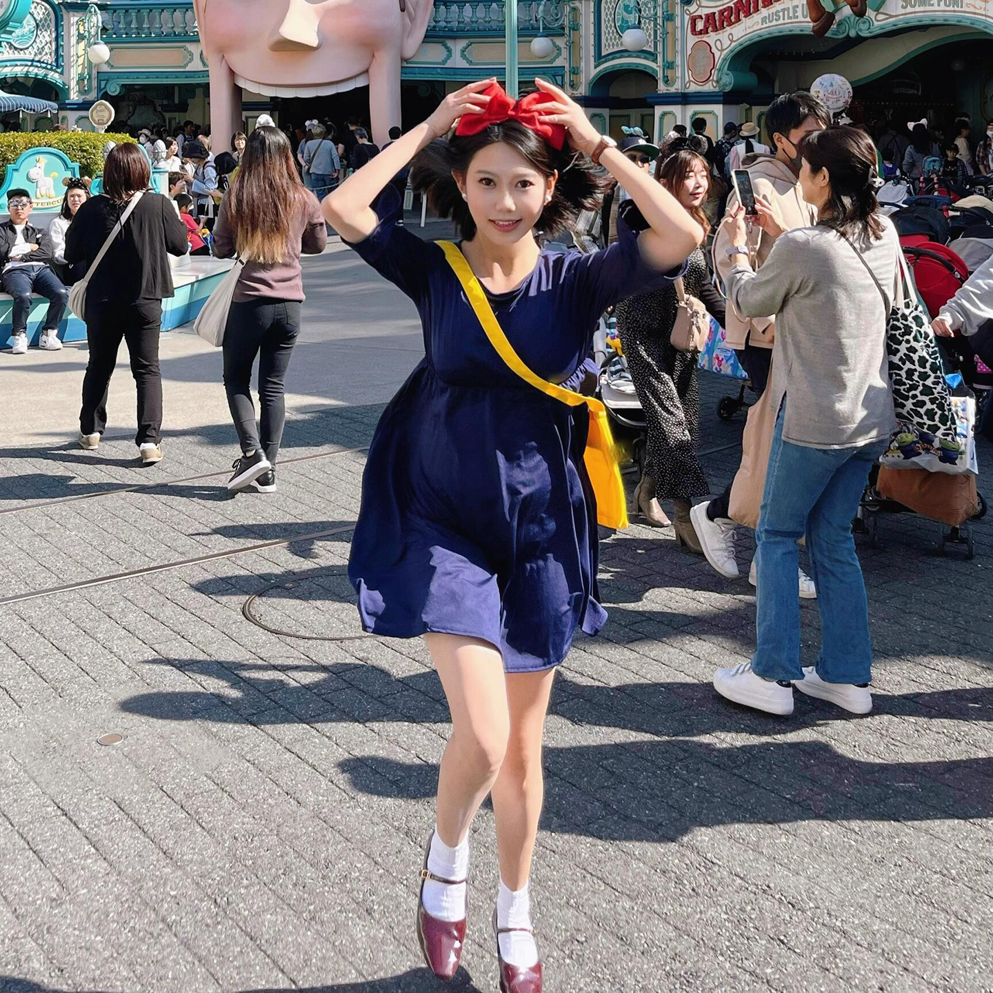 魔女宅急便衣服cosplay服万圣节服装女宫崎骏连衣裙装扮服饰成人