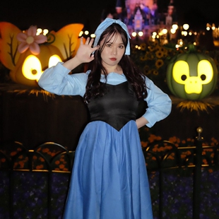 小美人鱼cosplay服迪士尼公主裙万圣节服装女装衣服成人动漫人物