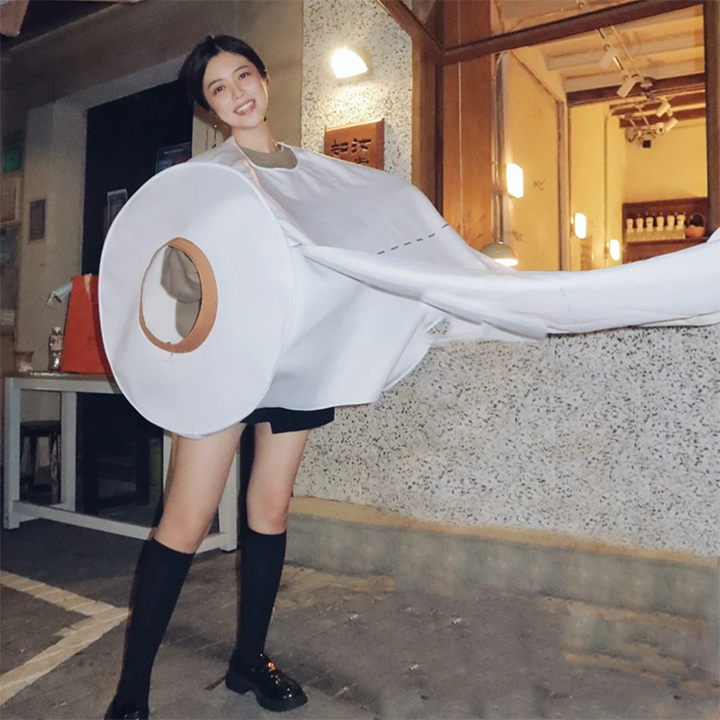 万圣节卫生纸男女搞怪变装