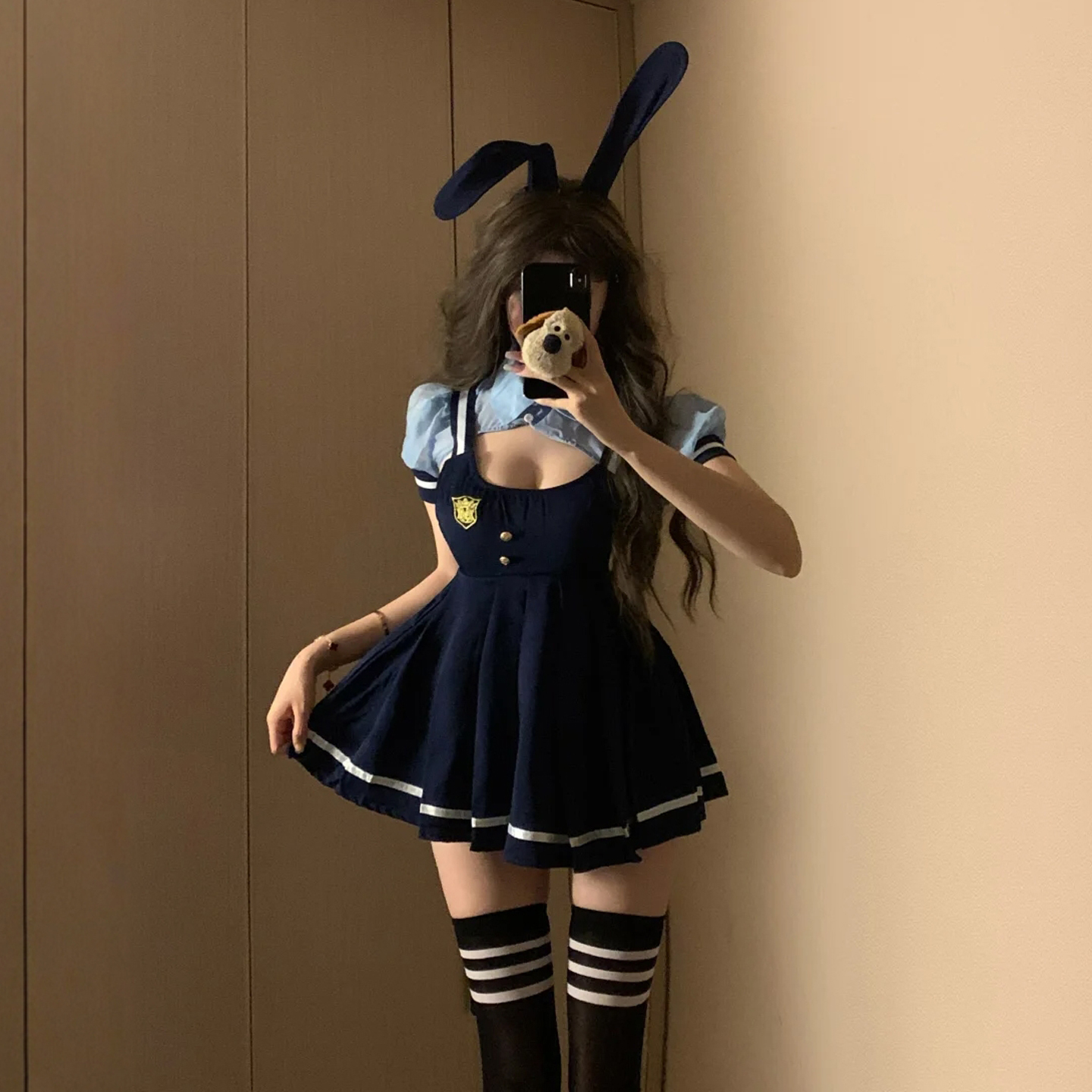 朱迪兔子警官万圣节服装cos装扮衣服角色扮演成人女主播制服性感